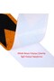 Yellow Black Marked Directional Reflective Reflective Strip Tape 9 cm Warning Tape Adhesive 2.4 Mt - 3