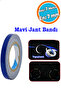 Bike Motorcycle Car Wheel Rim Tape Adhesive Neon 7 mm X 7 Meters Blue Reflective Glowing Tape