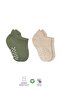 2-Piece Sneakers Non-Slip Colors Combed Cotton Socks 20104 Nile Beige