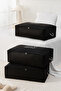 3 pieces mega size under bed pillow quilt sweater storage 74x46x22