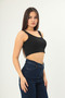 Women's Strappy Crop Top Blouse - 5