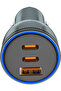 Navi Power 130W Car Charger With 2 PD and 1 QC 3.0 - 2