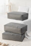 3 pieces mega size under bed pillow quilt sweater storage 74x46x22