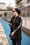 Hijab Tracksuit Set Zippered Double - Tunic Pants - 3