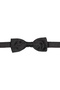 Patterned Bow Tie Black