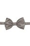 Patterned Bow Tie Gray