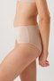 Women's 3-Piece Economical Pack V203323 High Waist Cotton Basic Slip Panties - 3