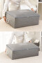 2-piece under bed pillow quilt sweater cover - 4