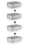 4-piece bed base pillow quilt sweater scrap - 6