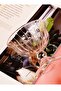 Cut-Out Pattern Ice Cream – Dessert – Cookie Glass Bowl Set – 6 Pieces – 180 Ml. - 4