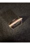 Money Clip Wallet Gray Genuine Leather Handmade Card Holder Wallet Slim Design - 4