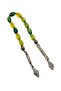 Green Yellow Barley Cut 11 Grain Zaza Rosary - 3
