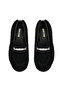 Women's Black Fur Detailed Casual Shoes - 4