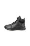Duane Black Men's Zippered Leather Boots - 2