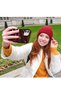 iPhone 12/12Pro Compatible Case Glossy Electroplated Shock Resistant Soft Stylish Cover Claret Red - 2