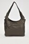 Gray Side Studded Shoulder Bag - 5