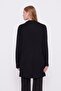Black Ethnic Necklace Corduroy Cashmere Tunic - 7