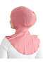 Women's Neck Collar Hijab Hijab Practical Sports Bonnet - Dusty Rose - 5