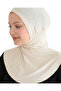 Women's Neck Collar Hijab Hijab Practical Sports Bonnet - Beige - 4