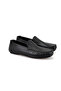 Isaac Black Men's Leather Loafer