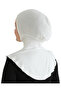 Women's Neck Collar Hijab Hijab Practical Sports Bonnet - Cream - 5