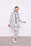 Gray Embroidery Detailed Set - 4