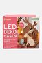 2 Set Decorative Led Rabbits, Tan - 2