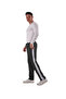 Men's White Anthracite Sweatpants (with Large Size Option) - 2