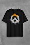 Overwatch Heroes Steam Logo Over Watc Back Front Printed Oversize T-Shirt Unisex T-shirt - 2