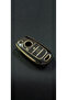 Luxury Fiat Egea Switch 3 Button Nano Key Case Black Silver Silver Color 1St Class Quality - 2