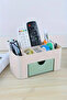 Luna 7 Green Mini Makeup Jewelry Organizer with Drawers and Compartments - 2