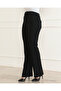 Women's High Waist Front Ribbed Lycra Recovery Spanish Leg Palazzo Pants - 7