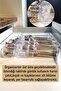 13 Pieces Transparent Hard Plastic Modular Organizer Set - 6
