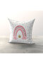 Rainbow Patterned Children's and Baby's Room 3-Piece Throw Pillow Cover Tlakr-305 - 3