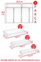6 Pieces Modular Organizer Organizer Box Desktop Countertop Drawer Inside Organizer