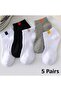 Unisex Cotton Sports & Ankle Socks Set 5 Pairs - 4