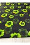 Green Geranium Pattern Dress Shirt Crepe Fabric Our Product Is Sold in Pieces 1 Piece 1 Meter - 3