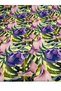 Clover Pattern Dress Shirt Crepe Fabric Our Product Is Sold in Pieces 1 Piece 1 Meter - 2