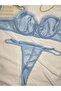 Baby Blue Soft Textured Plush Underwear Set - 6