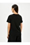 Sequin Sequined T-shirt Crew Neck Short Sleeve - 4