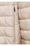 Short Quilted Anorak with Pockets - 5