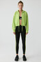 Tianna urbanbeat women's hooded long sleeve zipper relaxed peanut green sweatshirt - 4