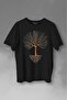 Nature Tree of Life Dry Tree Root Printed T-Shirt Unisex T-shirt