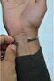 Fine Straw Weave Steel Men's Bracelet Silver Color - 6
