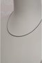 Silver Color Twist Chain Steel Necklace 45 cm - 3