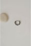 Men's Antique Steel Hoop Earrings - 4