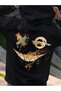 Unisex Smiling Face Printed Sweatshirt - 3