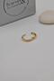 Men's Gold Color Steel Hoop Earring Single - 4