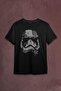 Star Wars Mask Gray Printed T-Shirt Unisex T-shirt