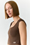 Nasya Urban Beat Women's Bitter Brown Bustier - 6